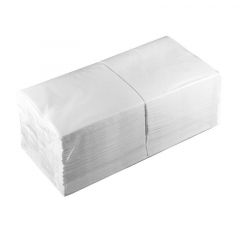 фото Салфетки бумажные белые двухслойные упаковка 200 листов, 33х33 см