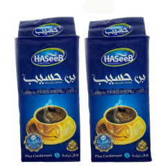 фото Кофе Арабский молотый с кардамоном Haseeb Bahia Хасиб 200 гр 2шт